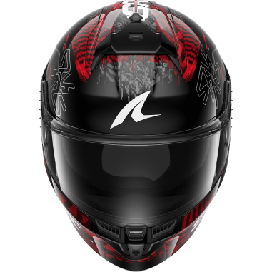 CASCO SHARK SKWAL CUP SPEED-VIB BLACK RED SILVER (KRS)