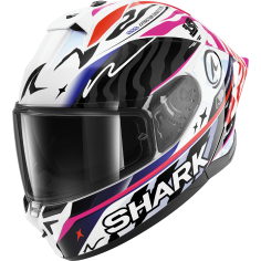 CASCO SHARK SKWAL CUP SPEED-FANCY WHITE BLACK ORANGE (WKO)