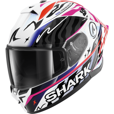CASCO SHARK SKWAL CUP SPEED-FANCY WHITE BLACK ORANGE (WKO)