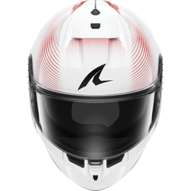 CASCO SHARK SKWAL I3 SPEED-TECH WHITE RED BLACK (WRK)