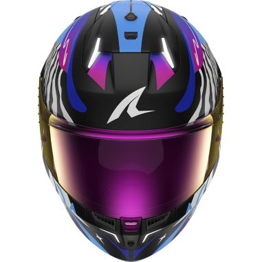 CASCO SHARK SKWAL I3 SPEED-FANCY BLACK WHITE BLUE (KWB)