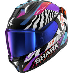 CASCO SHARK SKWAL I3 SPEED-FANCY BLACK WHITE ORANGE (KWO)