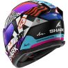 CASCO SHARK SKWAL I3 SPEED-FANCY BLACK WHITE ORANGE (KWO)