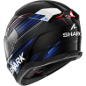 CASCO SHARK SKWAL I3 LIGHT-BLUR BLACK RED BLUE (KRB)