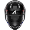 CASCO SHARK SKWAL I3 LIGHT-BLUR BLACK RED BLUE (KRB)