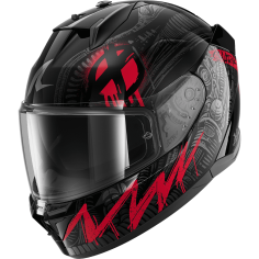 CASCO SHARK D-SKWAL 3 SHIEVER BLACK ANTHRACITE RED KAR