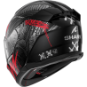 CASCO SHARK D-SKWAL 3 SHIEVER BLACK ANTHRACITE RED KAR