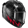 CASCO SHARK D-SKWAL 3 SHIEVER BLACK ANTHRACITE RED KAR