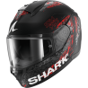 CASCO SHARK RIDILL 2 SPEED-VIB MAT BLACK ANTHRACITE RED KAR