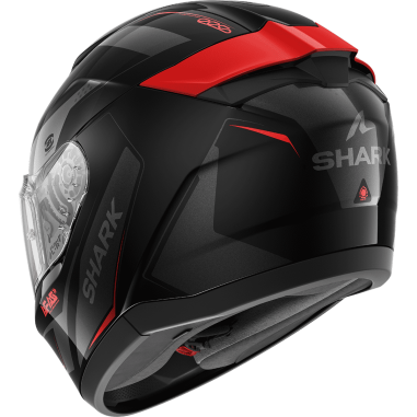 CASCO SHARK RIDILL 2 MEKARIUM BLACK ANTHRACITE RED KAR