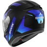 CASCO SHARK RIDILL 2 MEKARIUM MAT BLACK BLUE BLUE KBB
