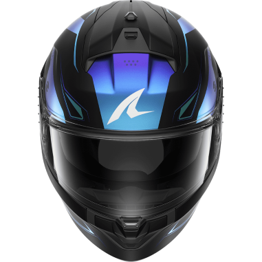 CASCO SHARK RIDILL 2 MEKARIUM MAT BLACK BLUE BLUE KBB
