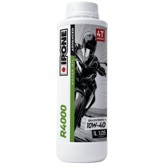 ACEITE DE MOTO 10W40 IPONE R4000 ESTER 75% SINTETICO - 1L