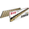 CADENA DID 520-120 VO DORADA CON ORING Y REFORZADA "SPORTBIKE"