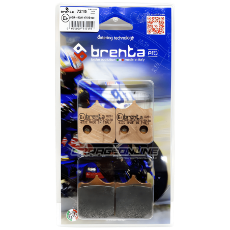 PASTILLA FRENO DELANTERO BENELLI TNT 600 - TRK 502 - LEONCIONO 500 - BMW S1000