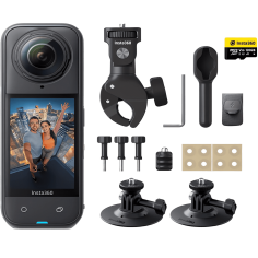 Cámara Insta360 X5 Motorcycle Bundle