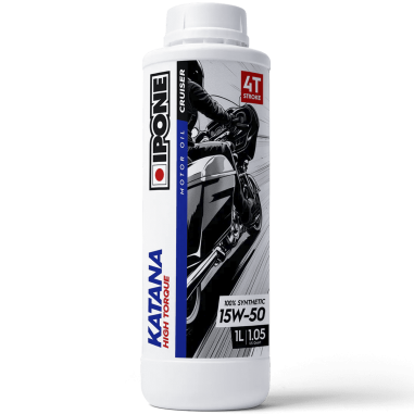 ACEITE DE MOTO 15W50 IPONE KATANA V-TWIN HIGH TORQUE
