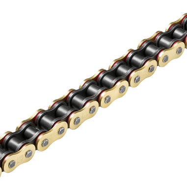 CADENA 428-140 DORADA CON ORING Y REFORZADA - JT CHAIN