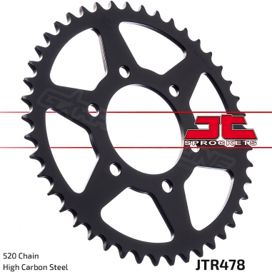 CATALINA 46 DIENTES KAWASAKI NINJA 650 - ER6N - ER6F - VERSYS - Z 650 - VULCAN 650 - JT RACING CHAIN