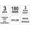 KIT CEPILLOS LIMPIEZA DE CALIPER - YATO