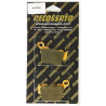 PASTILLA DE FRENO TRASERO AGPP80ST ACCOSSATO RACING SINTERIZADA