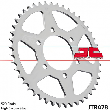 CATALINA 46 DIENTES KAWASAKI NINJA 650 - ER6N - ER6F - VERSYS - Z 650 - VULCAN 650 - JT RACING CHAIN