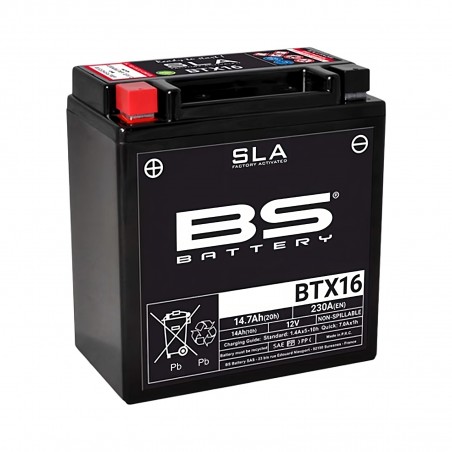 BATERIA TRIUMPH TIGER 800 BS BATTERY YTX16